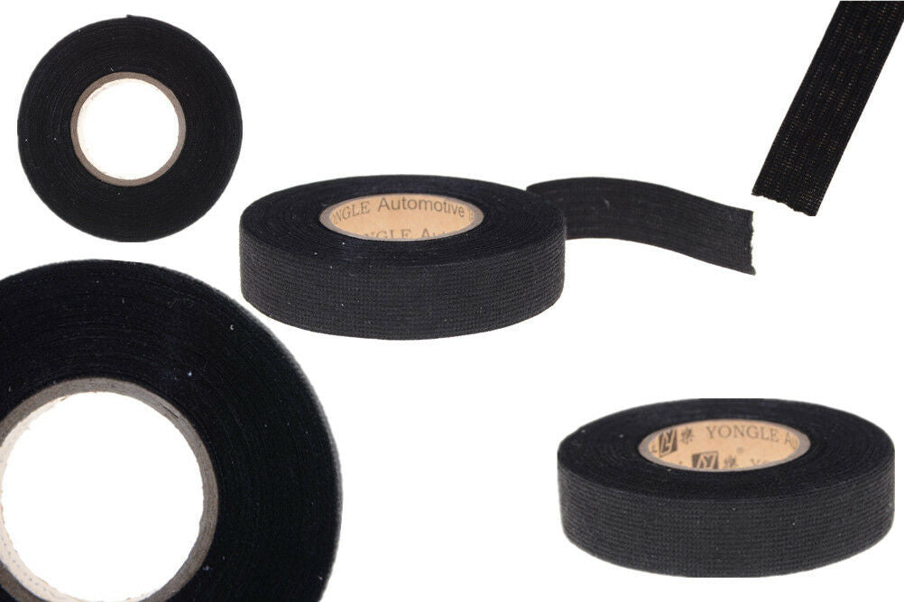 19mm x 15M Adhesive Cloth Fabric Tape wiring harness Protection Tap  NuBACA XC