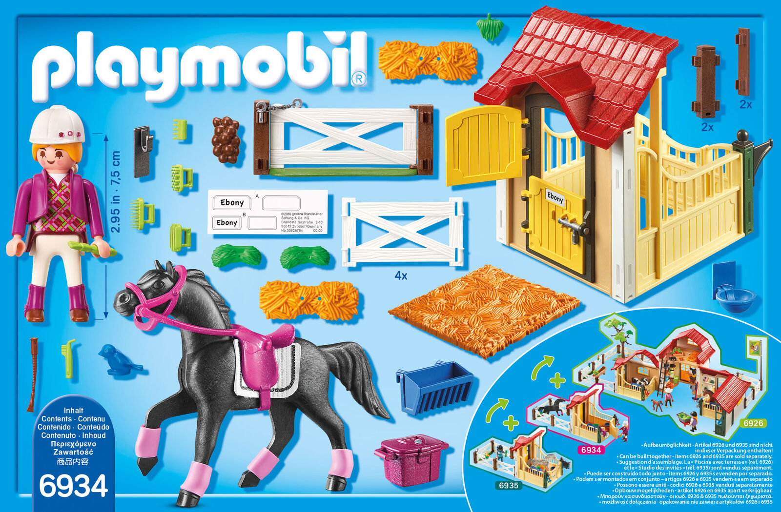 6934 Playmobil Horse Stable with Araber Country Suitable for ages 5 years and up
