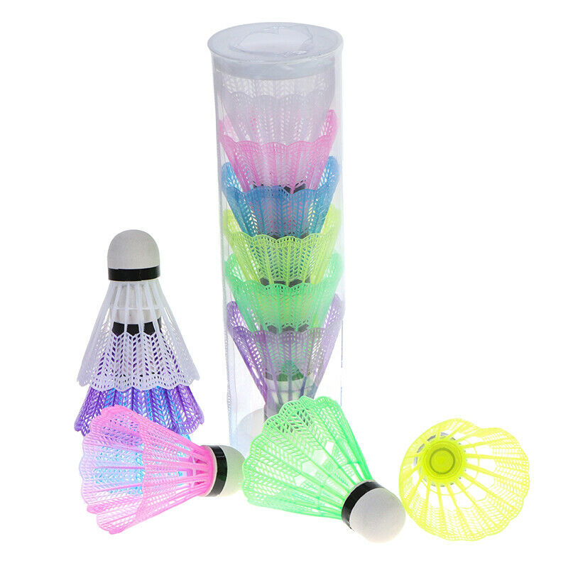 6pcs Colorful Badminton Balls Sport Training Train Shuttlecocks SupplilyJ.l8