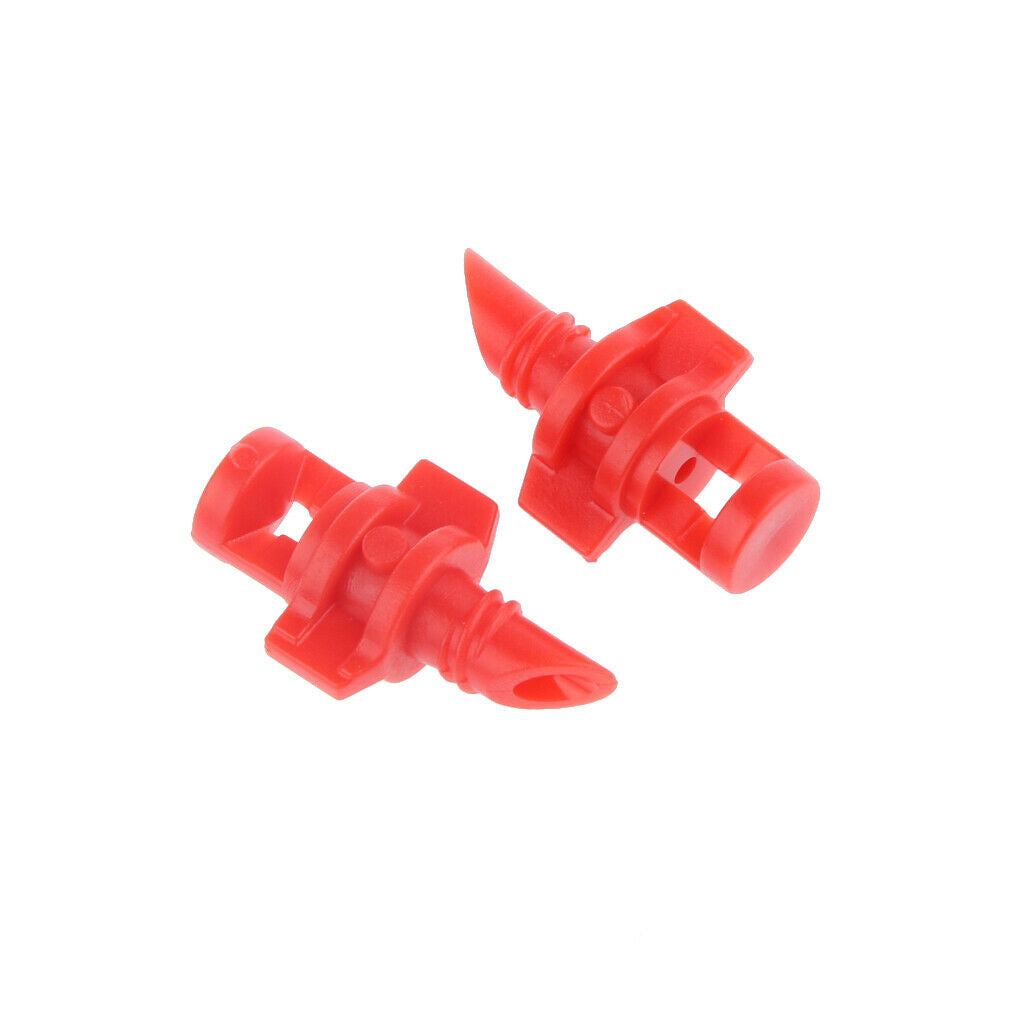 200pcs Replacement Micro Sprayer Fan Jet Hydroponic Plant Cloning Mister Lawn