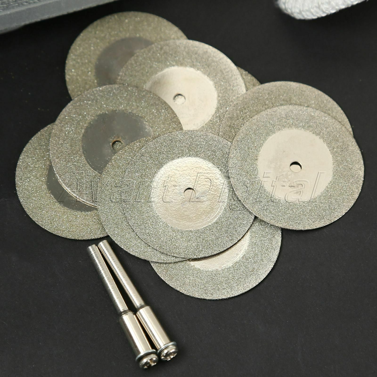 35mm Diamond Coated Cut-Off Wheels Disc Cutting Stone Jade Metal Rotary Tool 10x