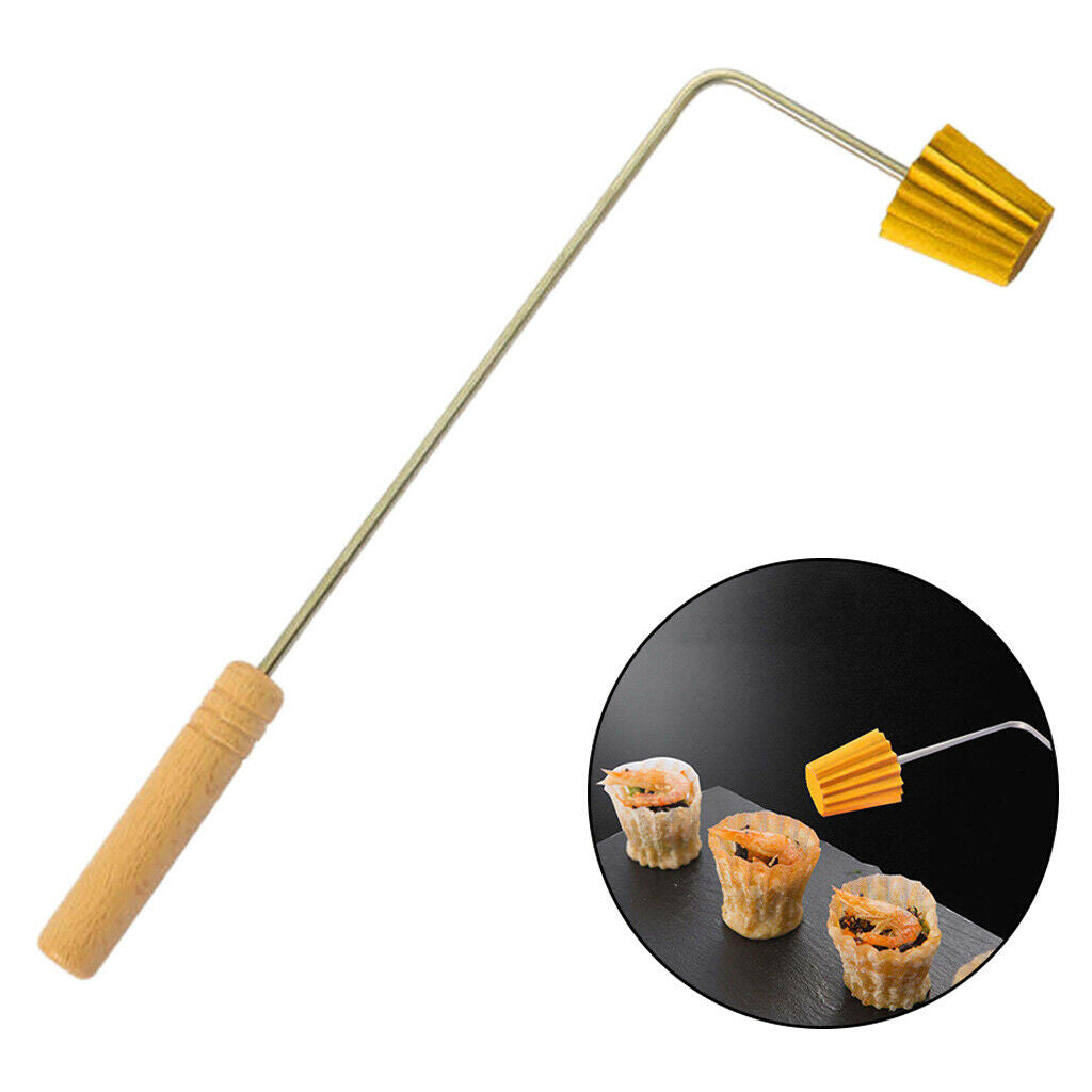 Traditional Pie Tee Maker Snack Mould Wood Handle Kitchen Tool Gadgets