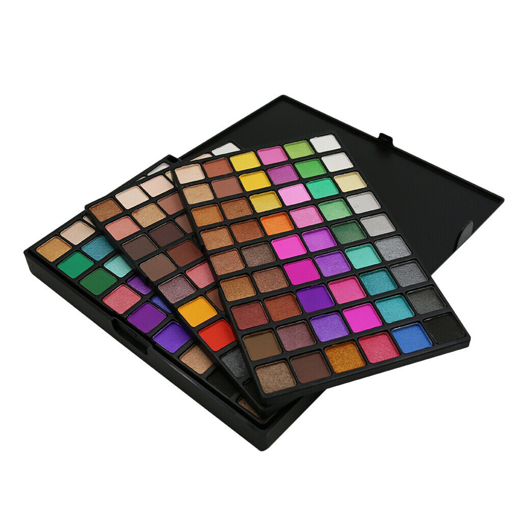 162 Colors Matte Glitter Eyeshadow Shadow Palette Highlight Shimmer Pigment