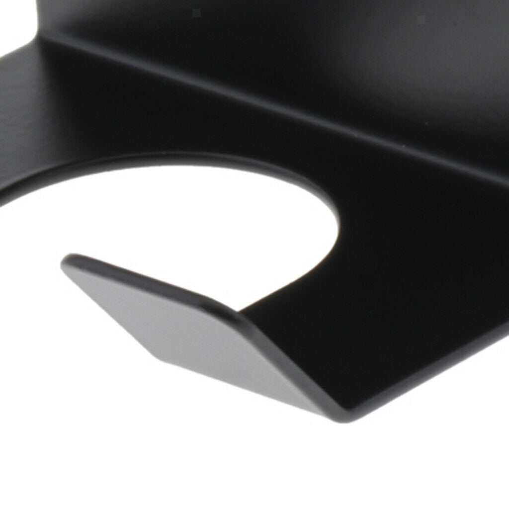 Home Hair Dryer Stand Rack Hair Blower Holder w/ Plug Hook without Hook