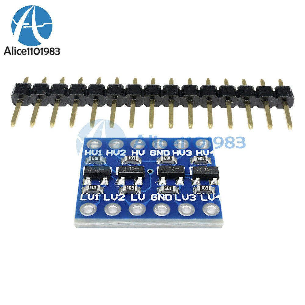 2PCS IIC I2C Logic Level Converter Bi-Directional Module 5V to 3.3V For Arduino