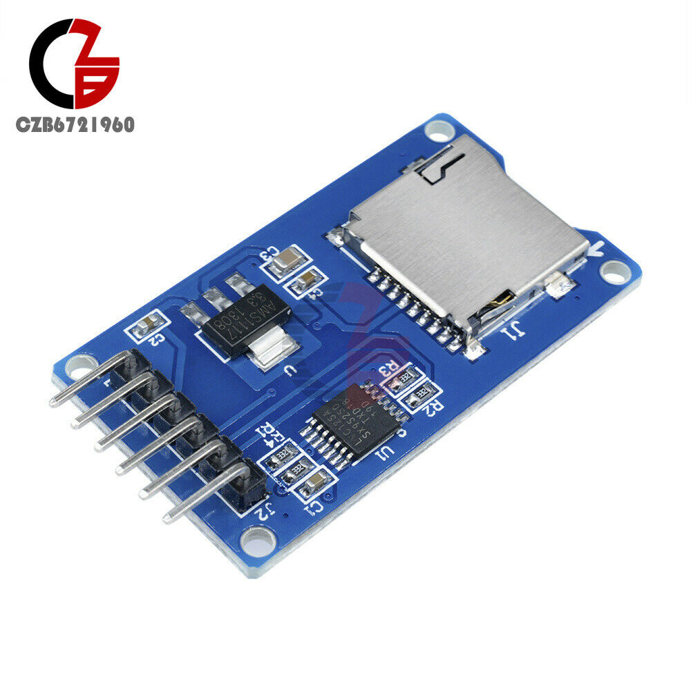 Micro SD Card Reader Module MicroSD/TF Card Adapter Storage Board Memory Shield