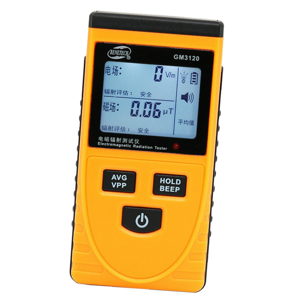 GM3120 Digital Electromagnetic Radiation Detector Meter Electric 1-1999V/m