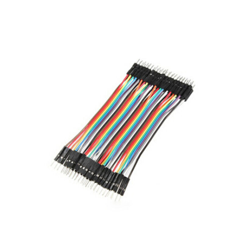 40pcs 10cm Jumper Wire Cable For Arduino Breadboard Prototyping Male to M_s WF