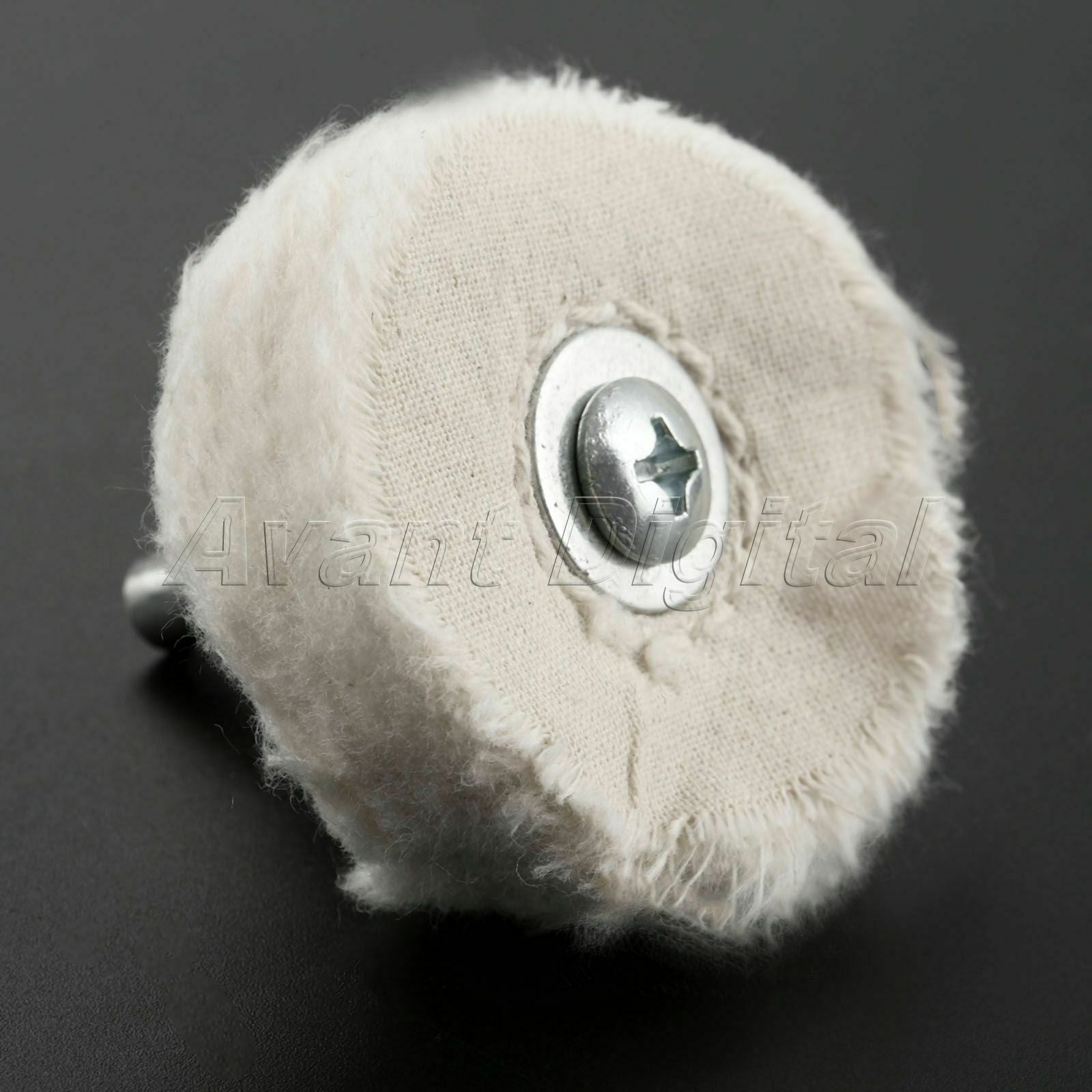 50mm 1.97" Flannel Cloth Polishing Wheel Pad Drill Buffing Grinder Rotary Tool