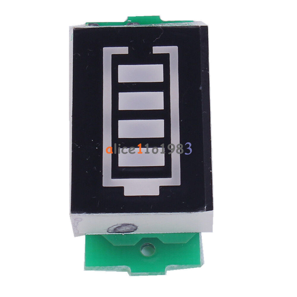 2S Lithium Battery Capacity Indicator Module 8.4V Blue Display Power Tester