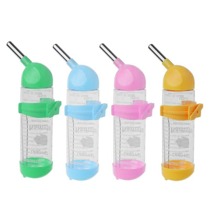 125ml Pet Dog Bird Hamster Hanging Bottle Auto Feeder Rabbit Water Dispenser Hot