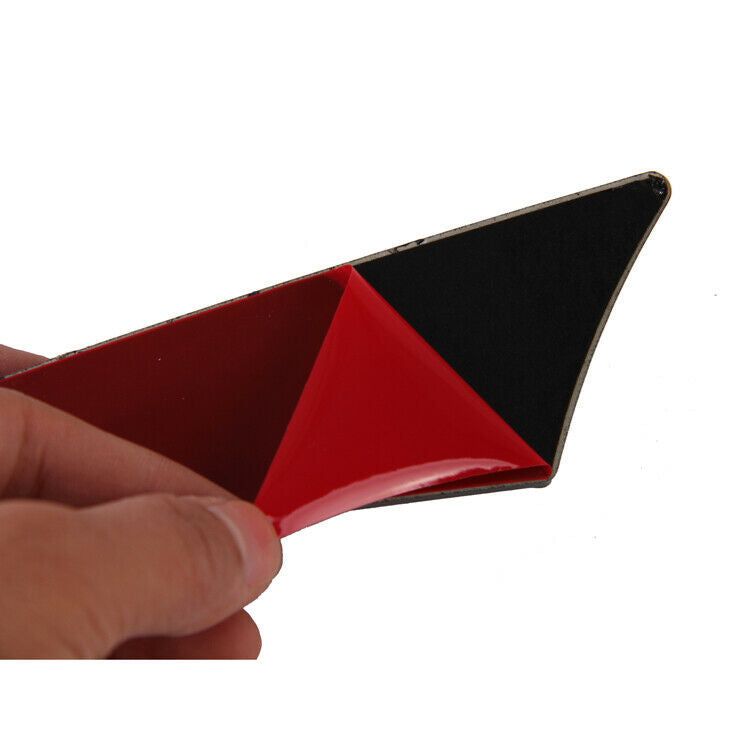 Car Air Vent Flow Intake Scoop Bonnet Cover Fender Side Hood Stricker Decor 2PCS
