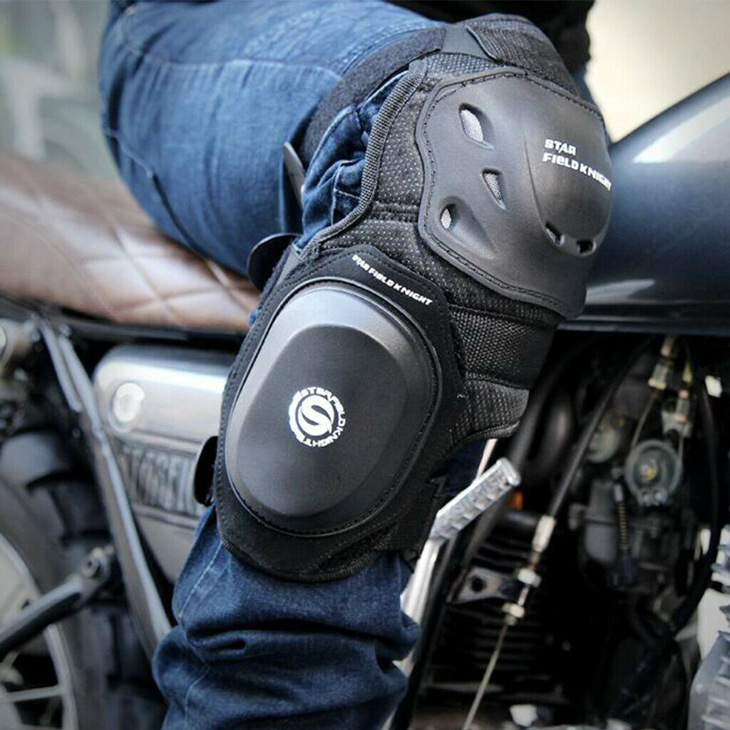 1xAdult Knee Shin Armor Protector Guard Pads for Motorcycle Motocross Skating