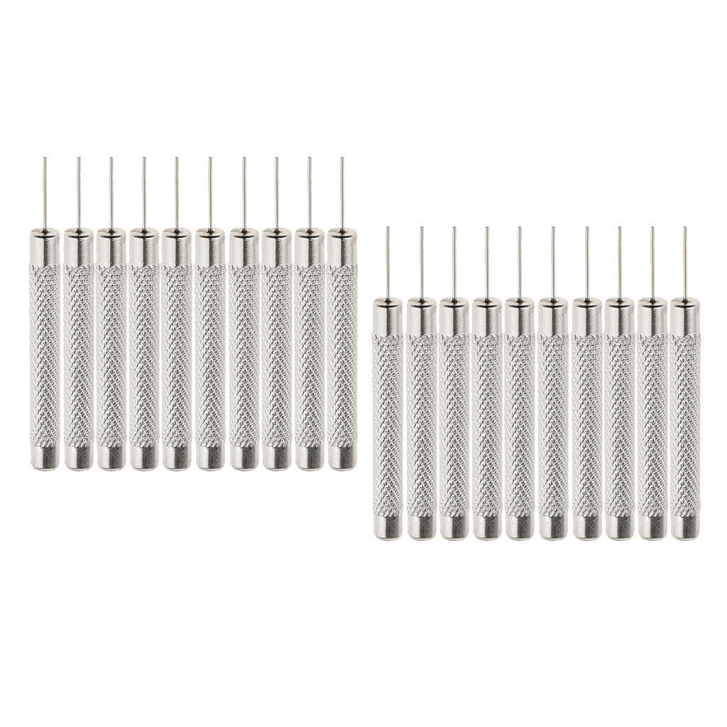 20 Pieces Watch Strap Punch Pin Repair Tool Accs for Watchmaker DIY (0.7mm)