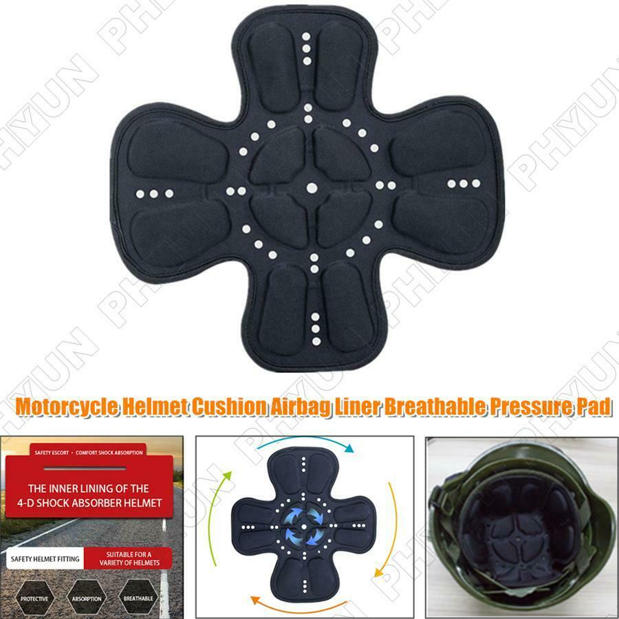 Universal Motorcycle Riding Head Helmet Liner Cushion Breathable Pad Protection