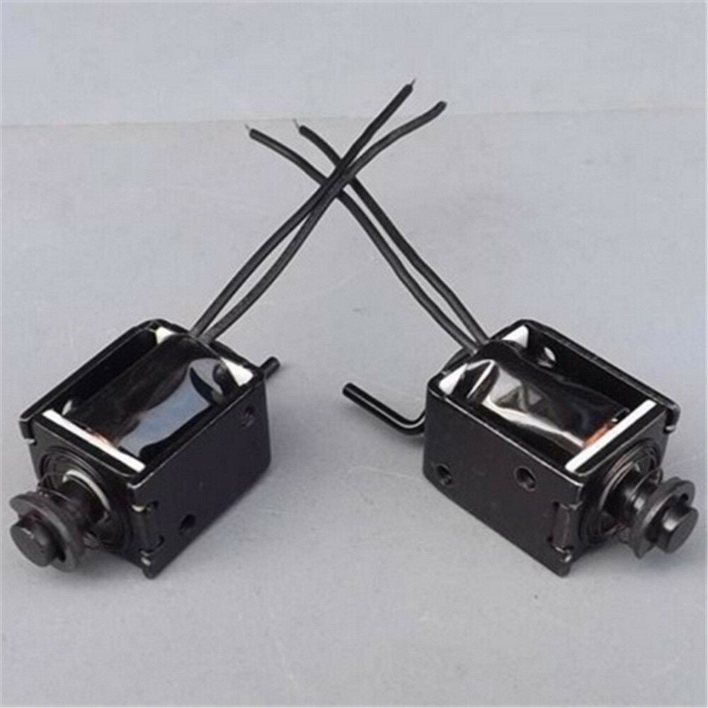 2 Pcs DC24V Micro Electromagnets Mahjong Push-shuffle Electromagnets Push-pull