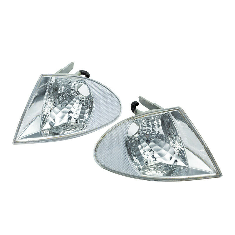 Fit BMW 3 Series E46 Sedan 1999-01 Left&Right Side Turn Signal Corner Light Lamp