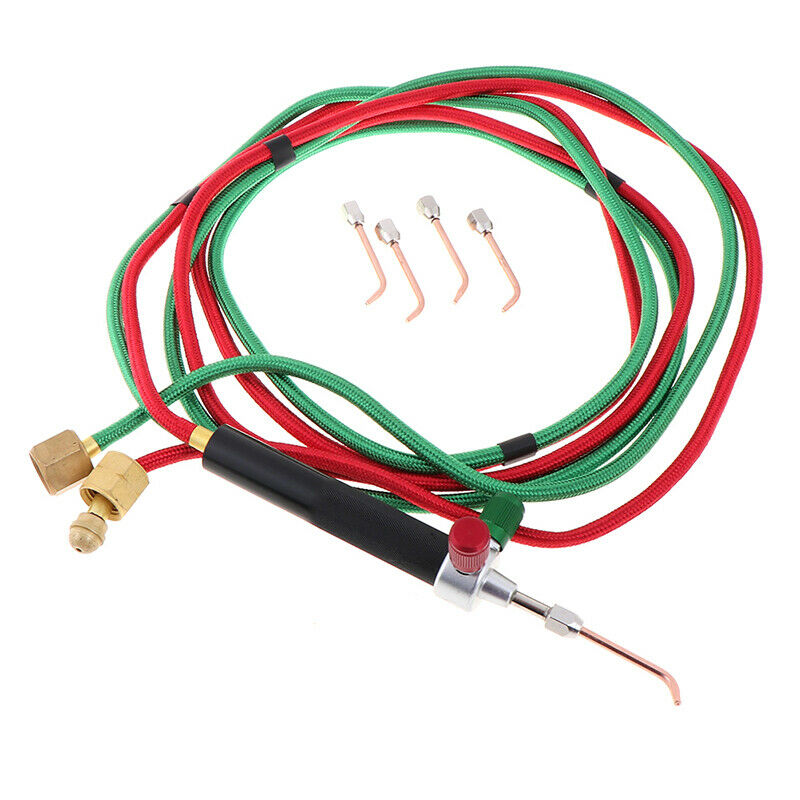 Jewelry Jewelers Mini Gas Little Torch Welding Soldering Cutting w/ 5 Tips LS Rf