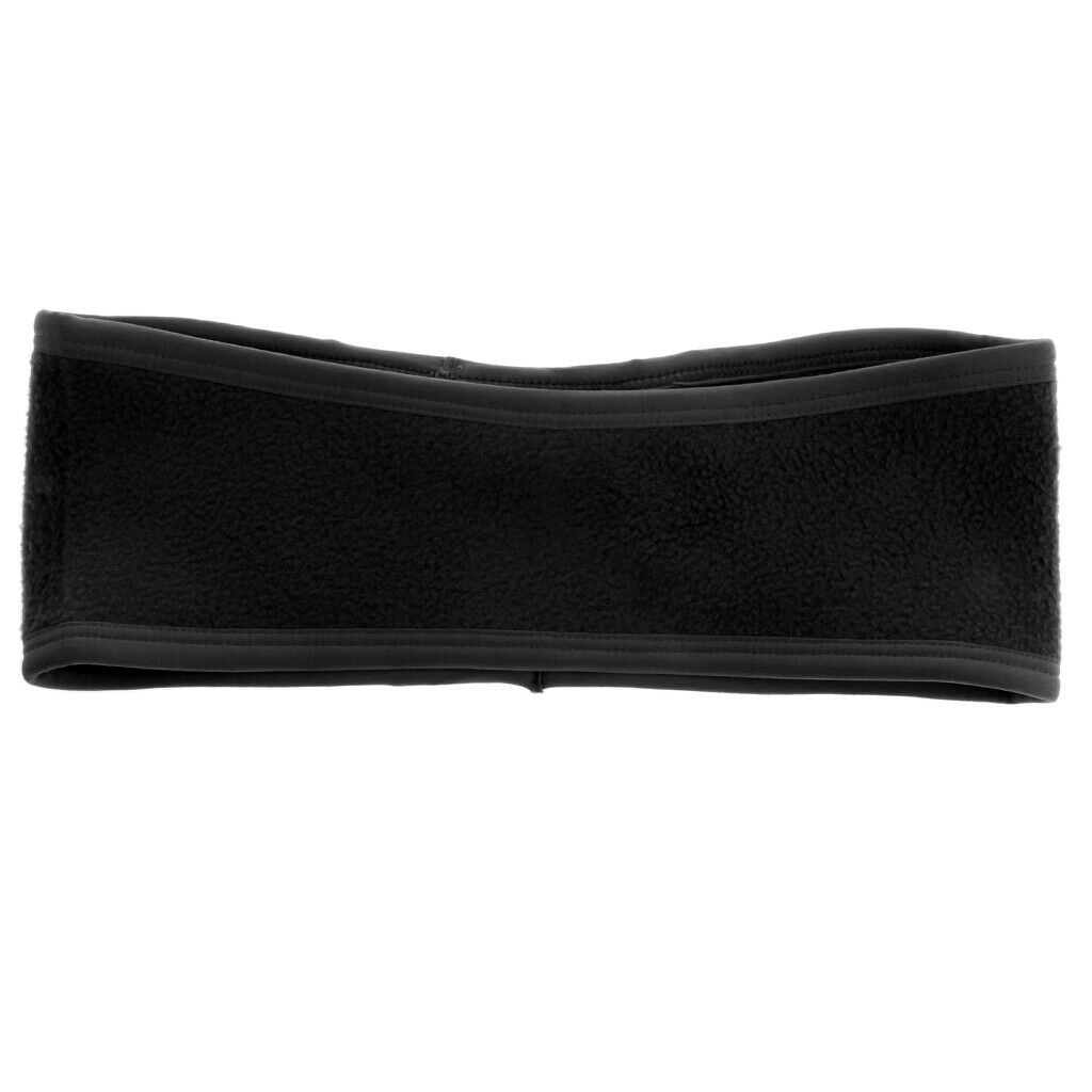 Women Thermal Fleece Ponytail Headband Ear Muff Warmer Sweat Head Band Hat