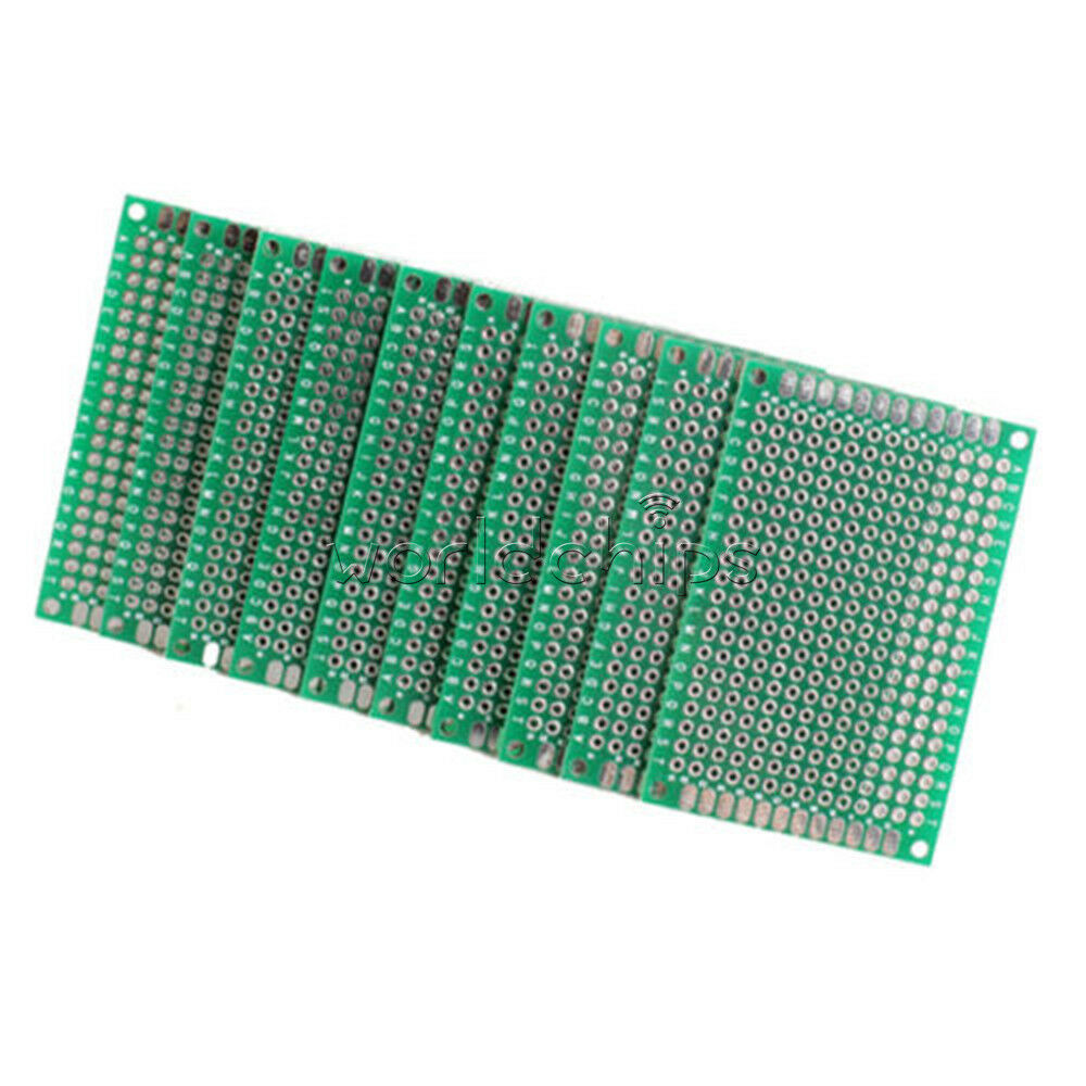 5pcs Double Side Prototype PCB Bread board Tinned Universal 40x60 mm FR4