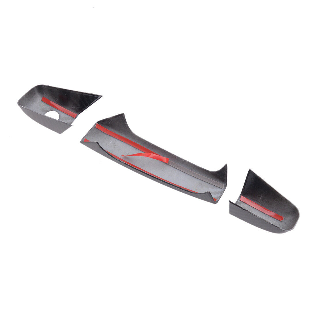 Carbon Fiber Texture Exterior Door Handle Trim Fit for Chevrolet Tahoe Suburban