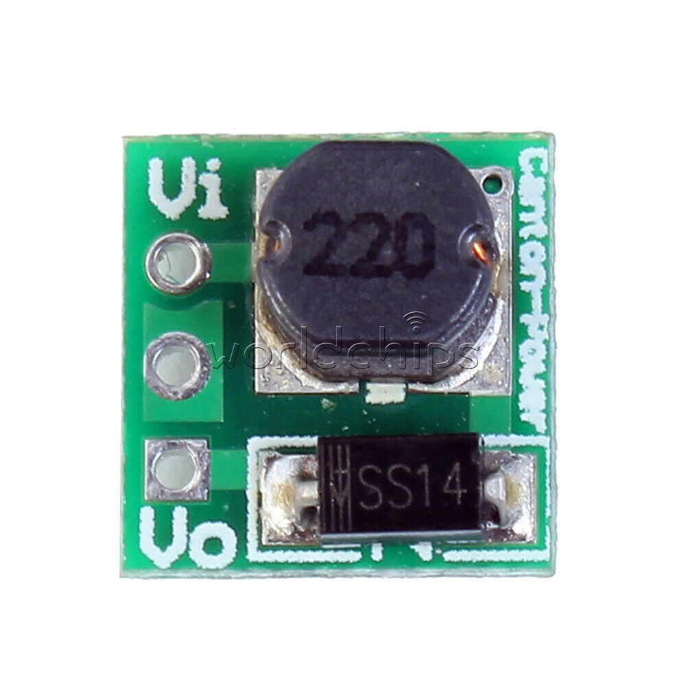 DC-DC Voltage Boost Converter Module Step Up Power Board 0.9-5V 3.3V 3.7V To 5V