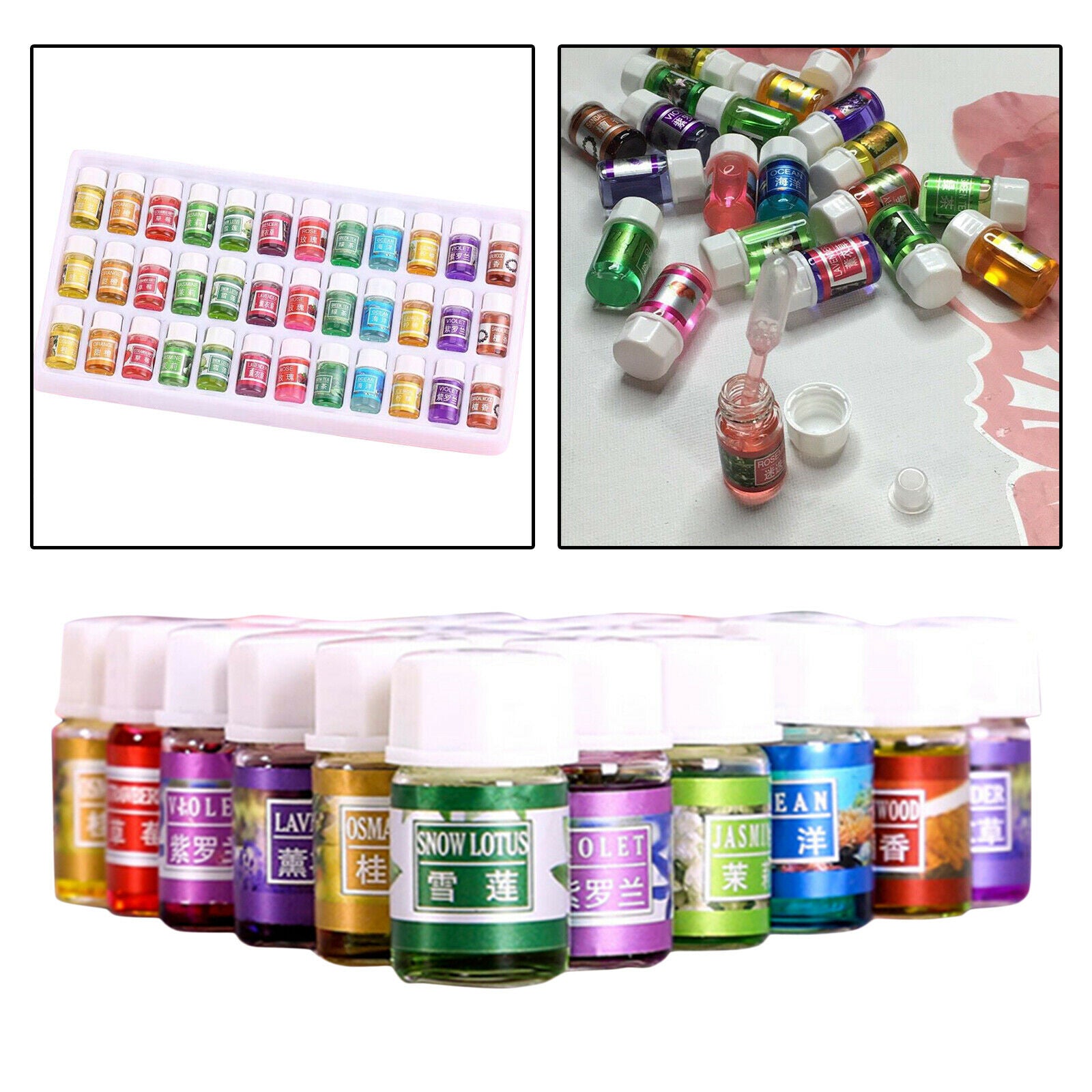 3ml Aroma Essential Oils Aromatherapy Oil Lavender Violet Fragrance Oil