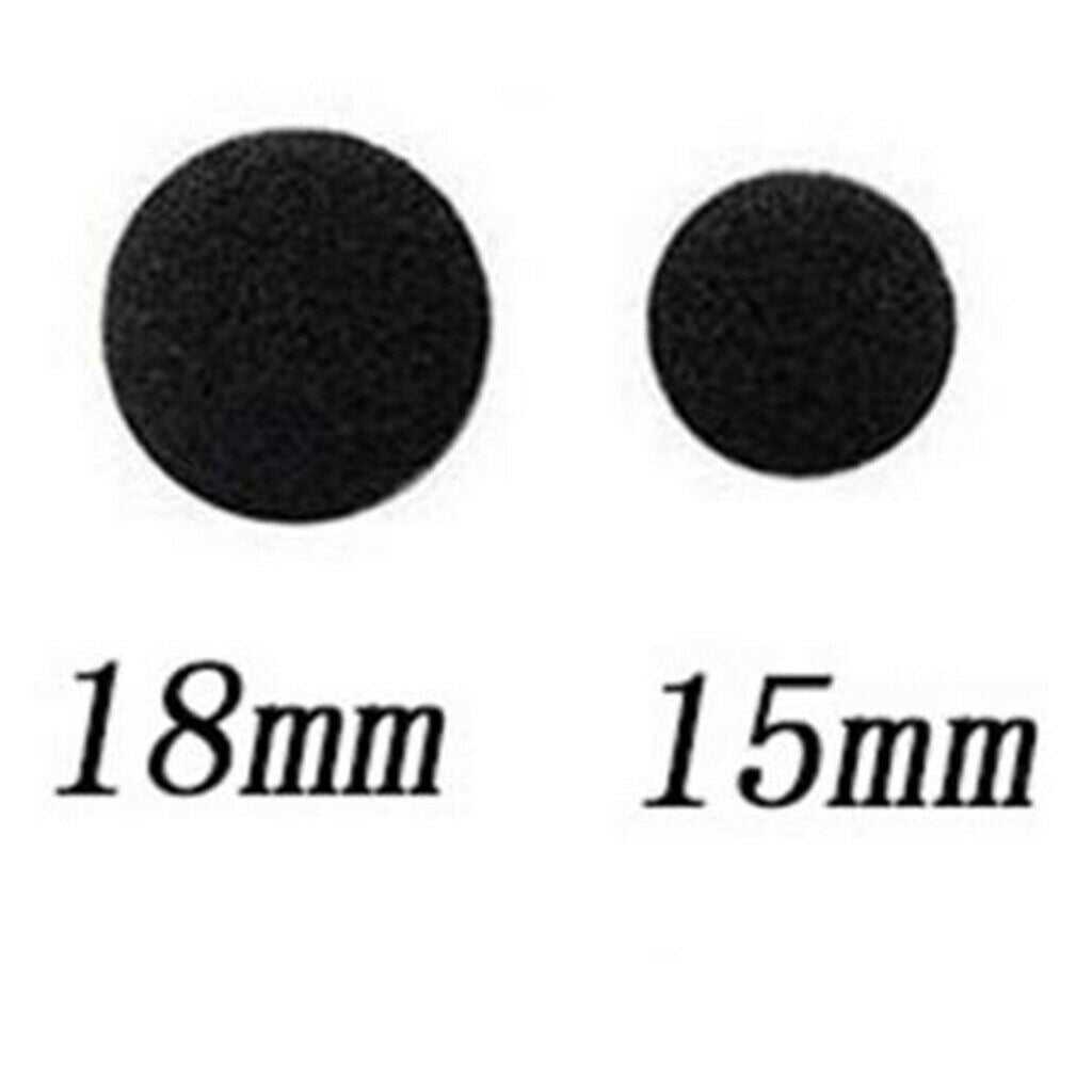 10 Pieces Earbud Earpiece Comfortable Foam For