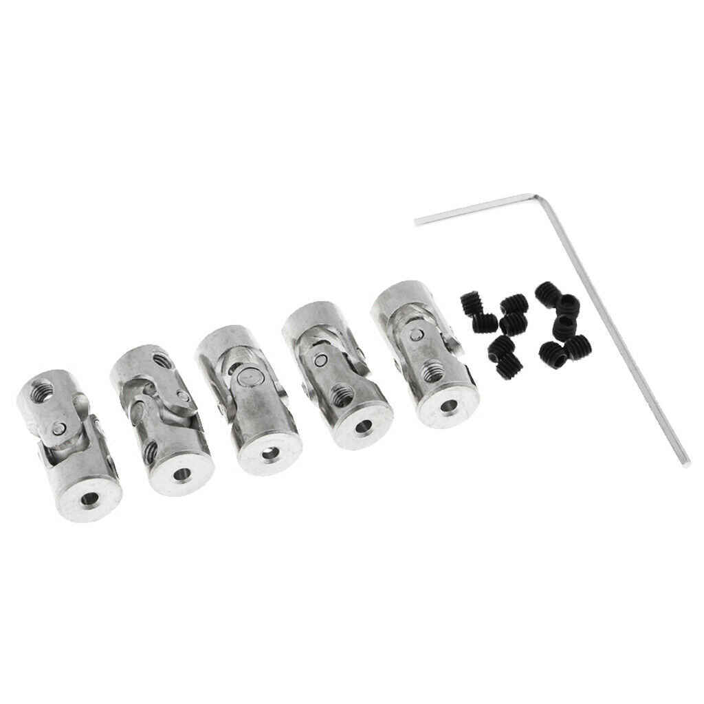 2X Metal Cardan Joint Gimbal Couplings Universal Joint for RC Car 2x2mm