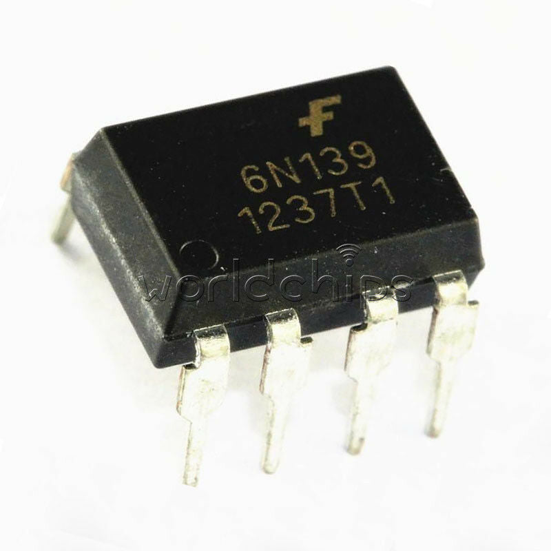10PCS OPTOCOUPLERS FAIRCHILD/VISHAY/QTC DIP-8 6N139 6N139M