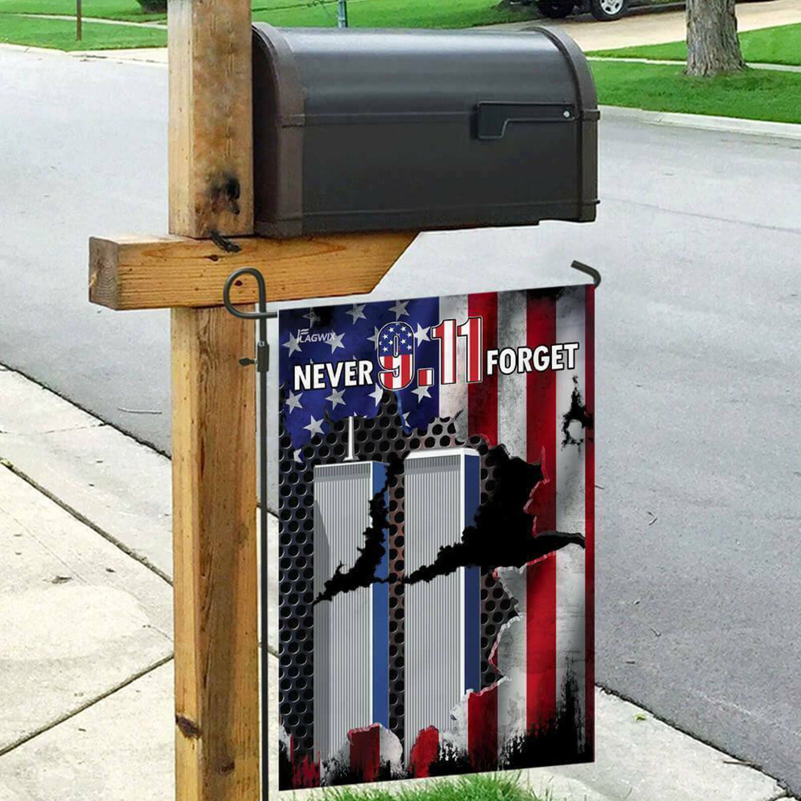 Patriot Day,September 11 Patriots Day, We Will Never Forget, Garden Flag