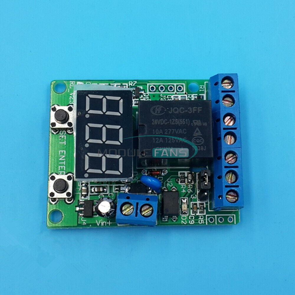24V Voltage Detection Control Delay Upper and Lower Voltage Range Control switch