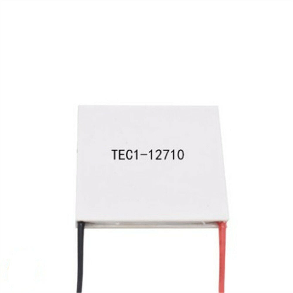 40x40x3.4mm 10A 12V QCMAX 77W TEC1-12710 Thermoelectric Cooler Peltier Heatsink
