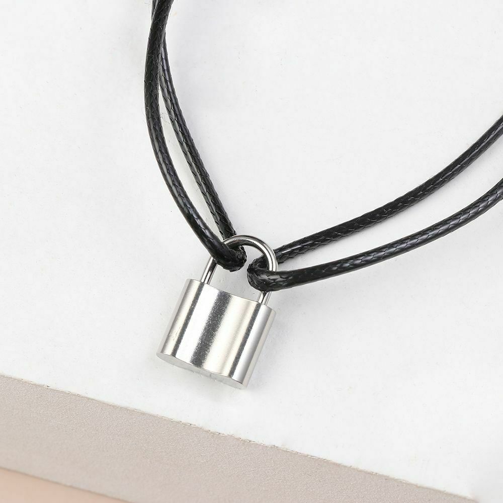 Jewelry Accessories Minimalist Chunky Punk Bangle Gothic Hip Hop Lock Bracelet