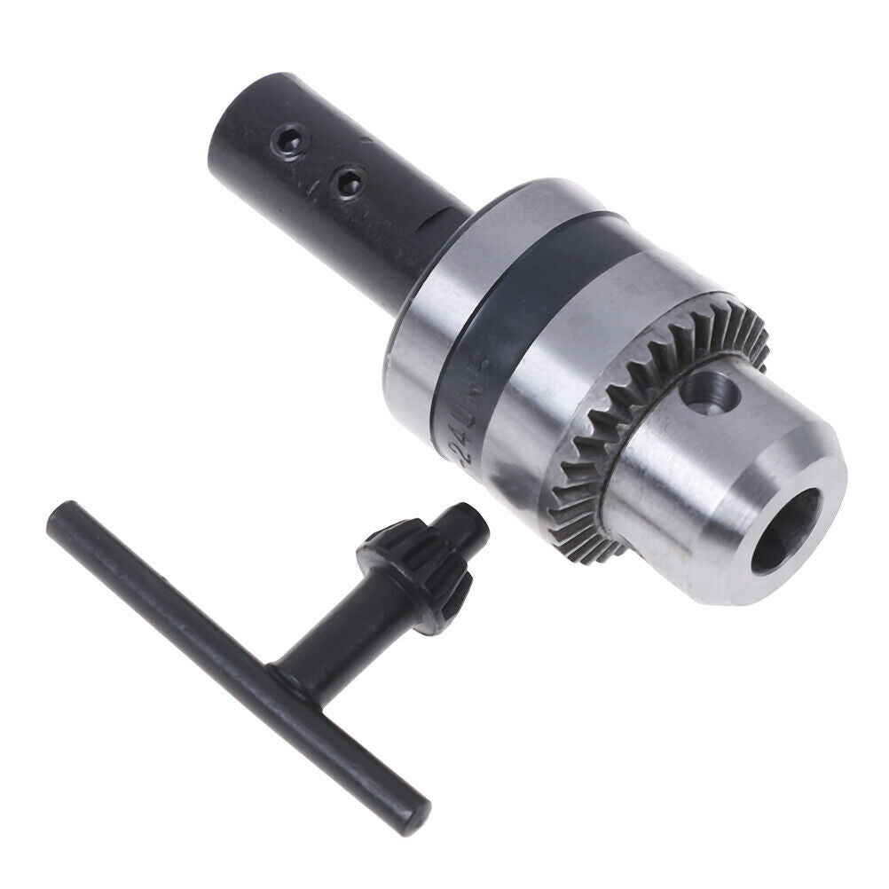 1.5-10mm Drill chuck driver converter 3/8''24UNF quick connect with key adapt_DD