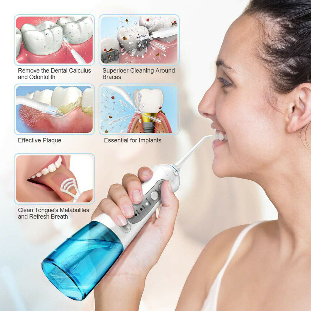 water jet flosser oral irrigator teeth flossing machine for braces