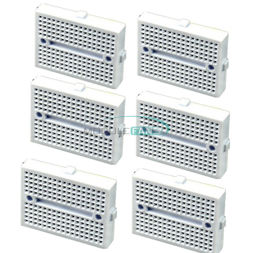 10PCS 170 Tie-points Solderless Prototype Breadboardfor Arduino Dovetail Slot