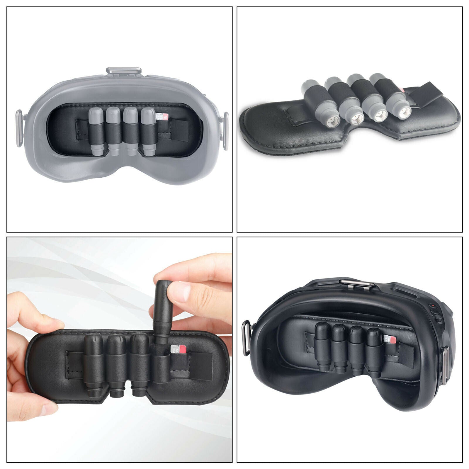 Storage Cover Holder Memory Card Storage for DJI FPV Goggles Anti Scratch