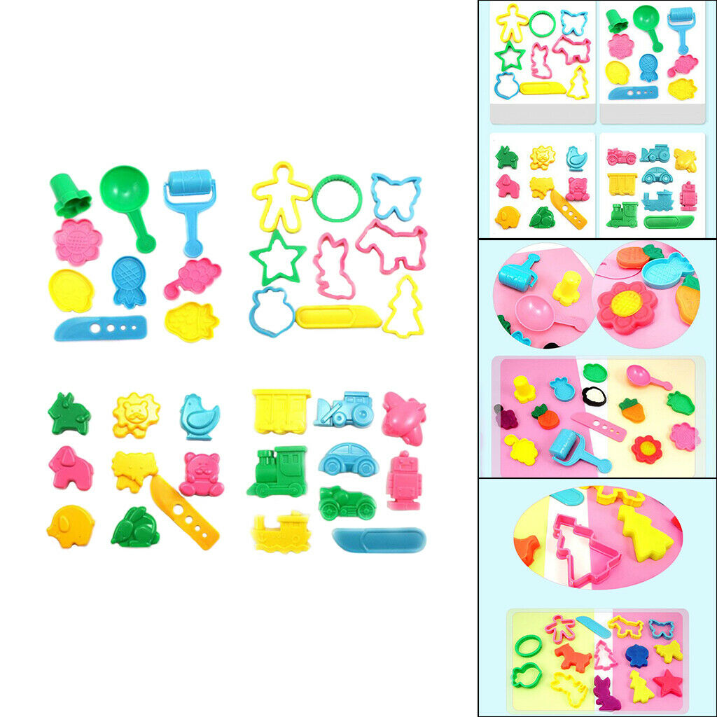 36pcs Modeling Clay Kit Toys Early Educational Toys DIY Crafts for Kids Gift
