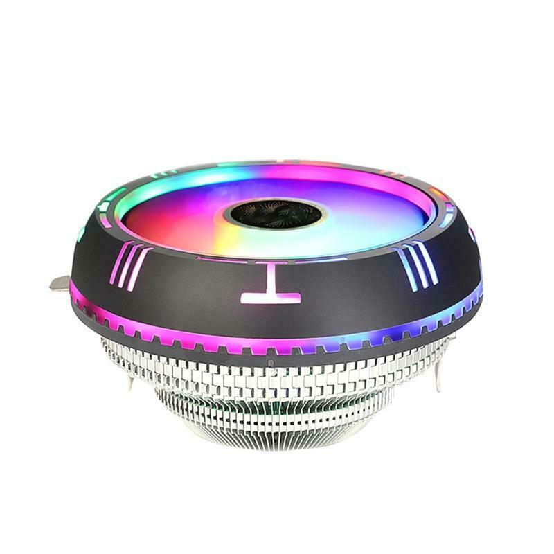 RGB LED Case Fan,Quiet Edition High Airflow Color LED Case Fan Chassis Radiator