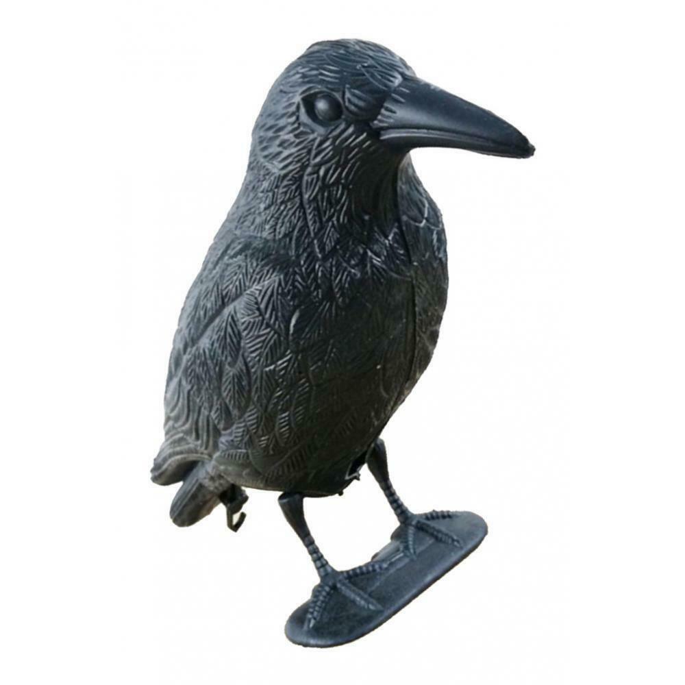 Simulation Lifelike Crow Decoys Raven Decoying Lawn Ornaments Scarecrow