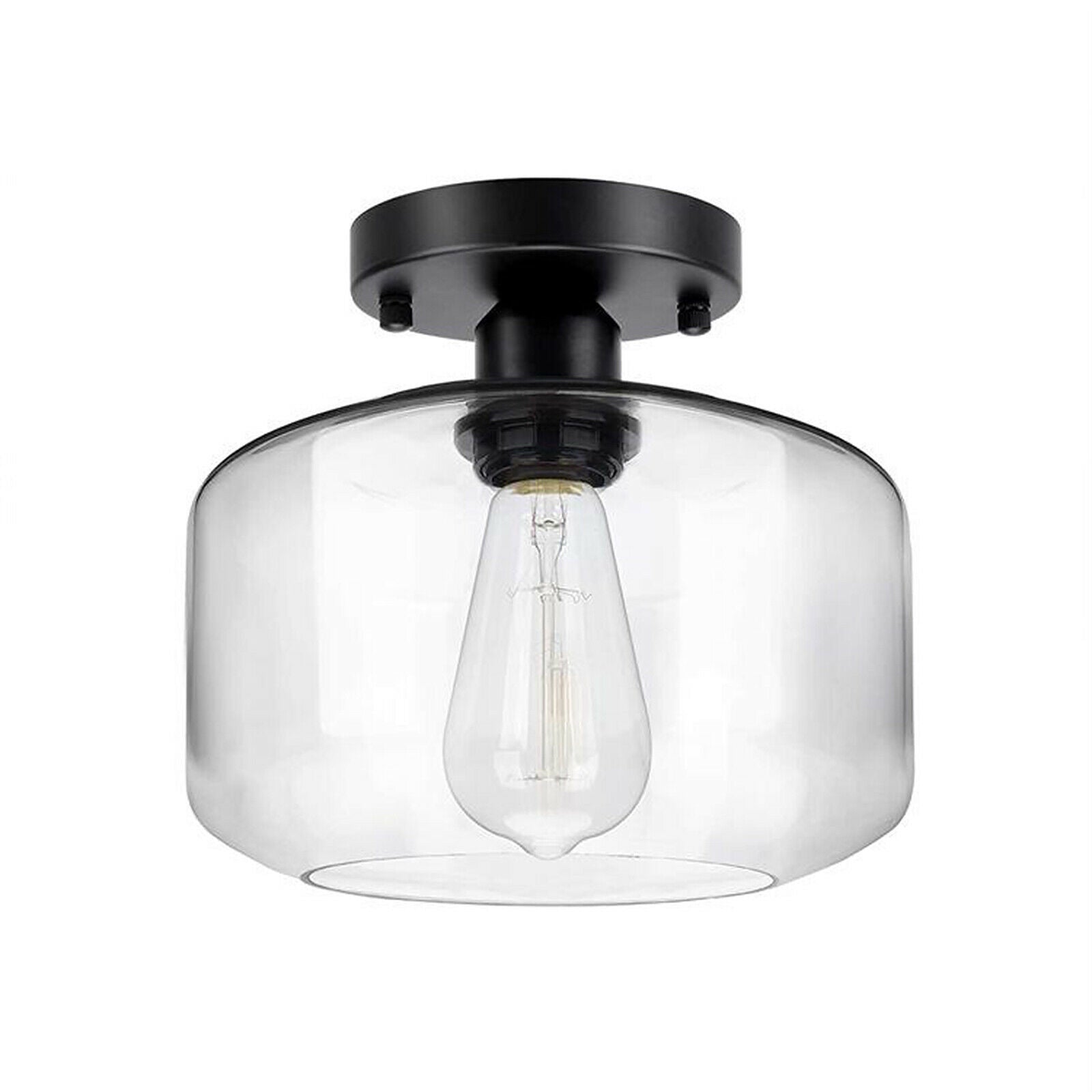 Ceiling Light Glass Lamp Shade Farmhouse Porch Kitchen Bedroom Bar Hanging