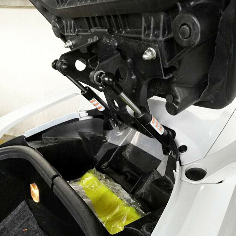 2Pcs Aluminum Struts Arms Lift Supports Shock Lift Seat for Yamaha TMAX 500 530