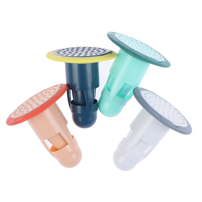 Bathroom Floor Drain Cover Deodorizer Drain Hair Catcher Stopper Sink Strai KX