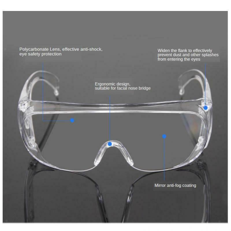 Clear Goggles Outdoor Sunglasses Welder Safety Eyewear Dustproof Eyes Guard