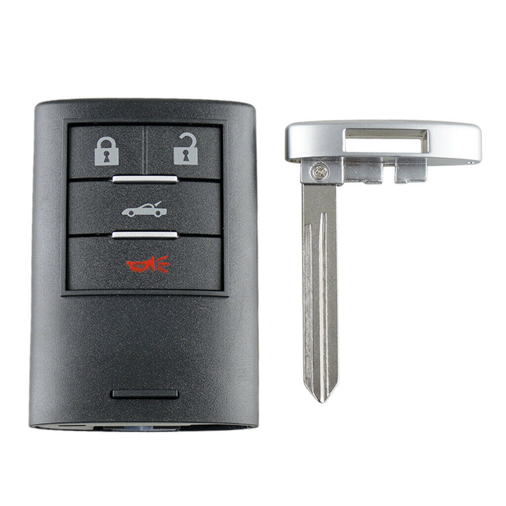 4-Button ABS Plastic Key Shell For Cadillac XLR 2008 2009