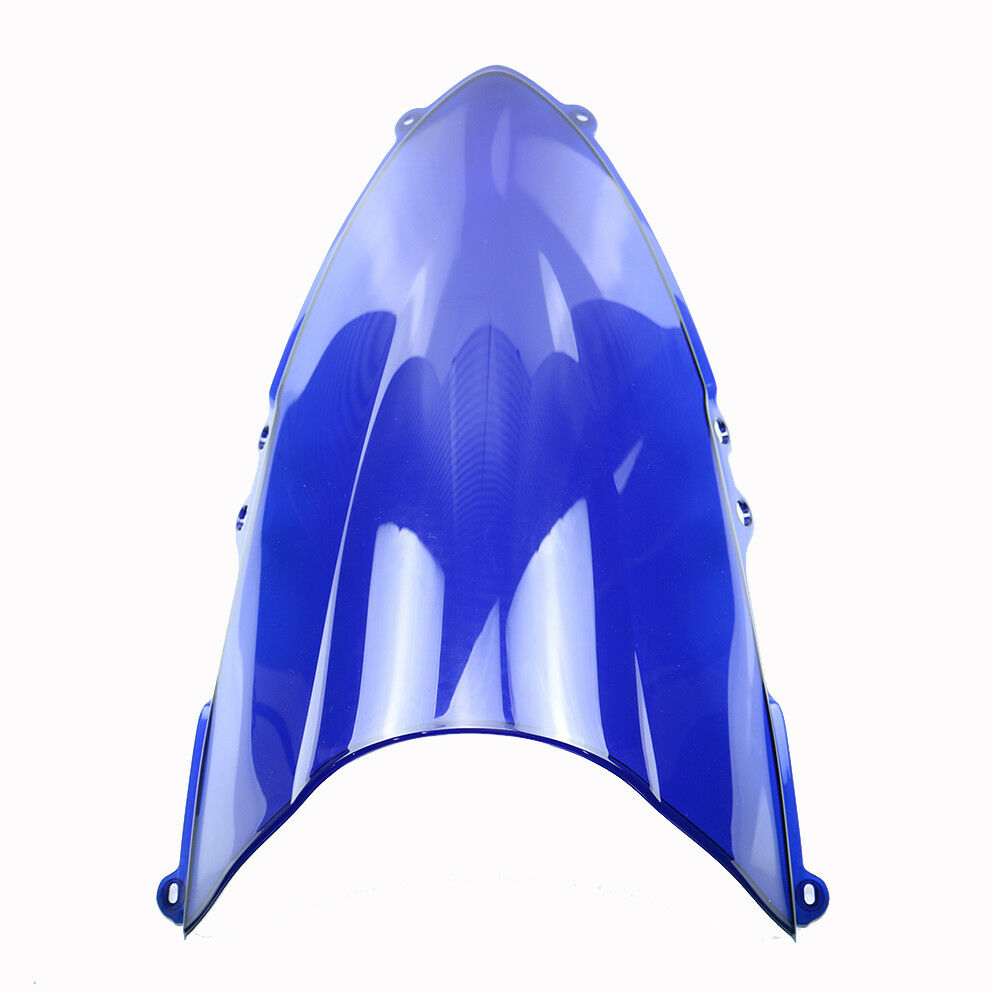 Double Bubble Motorcycle Blue Windscreen Windshield for Ducati 1199 2012-2013