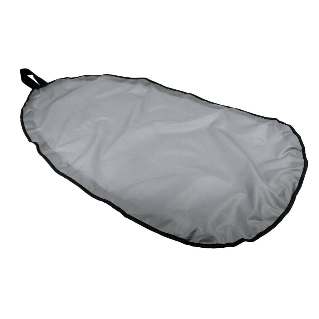 2X Universal Kayak Cockpit Cover Seal Protector for Transport Storage XS Gray