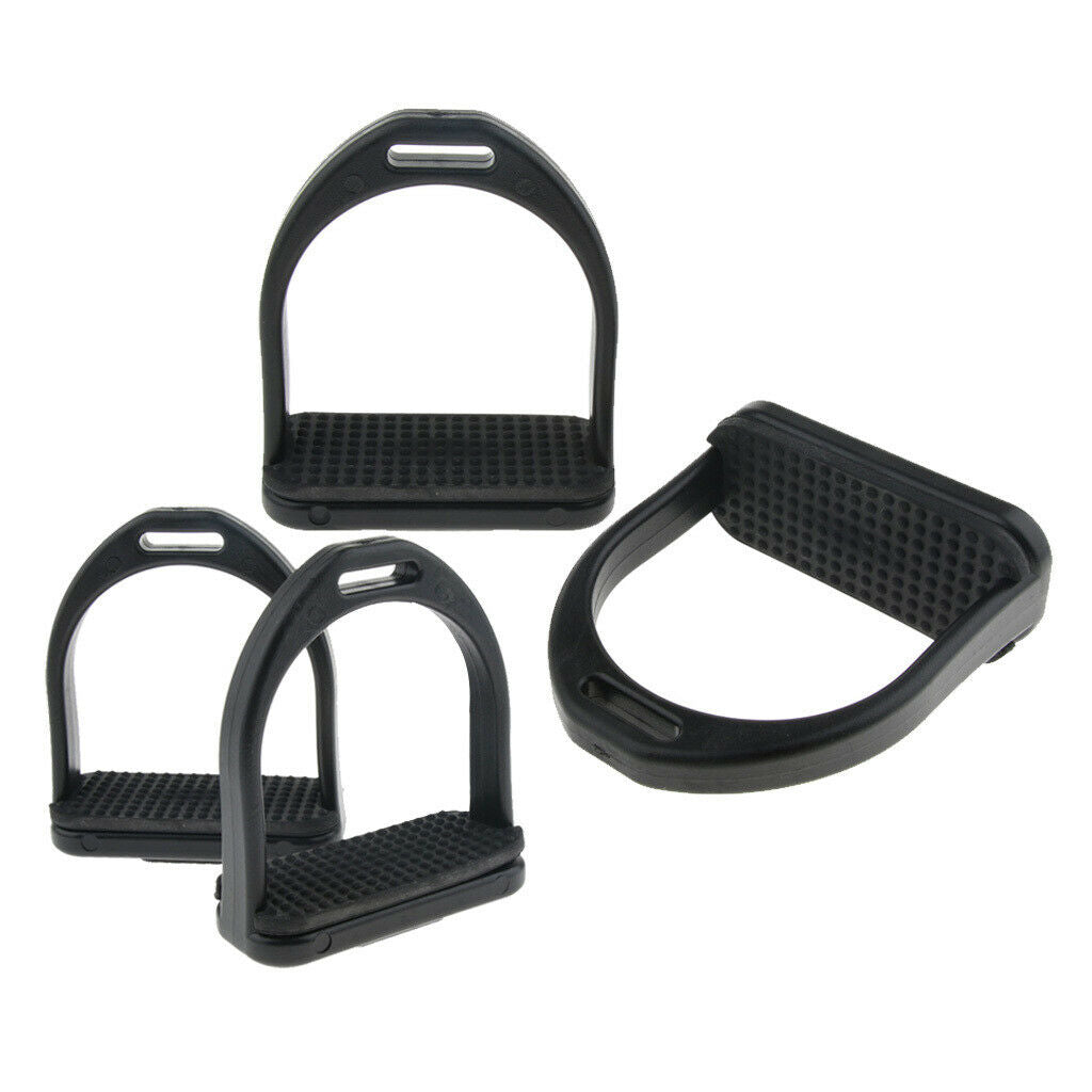 1XStirrups Safety Bendy Horse Riding Equestrian Stirrups for Child Kids