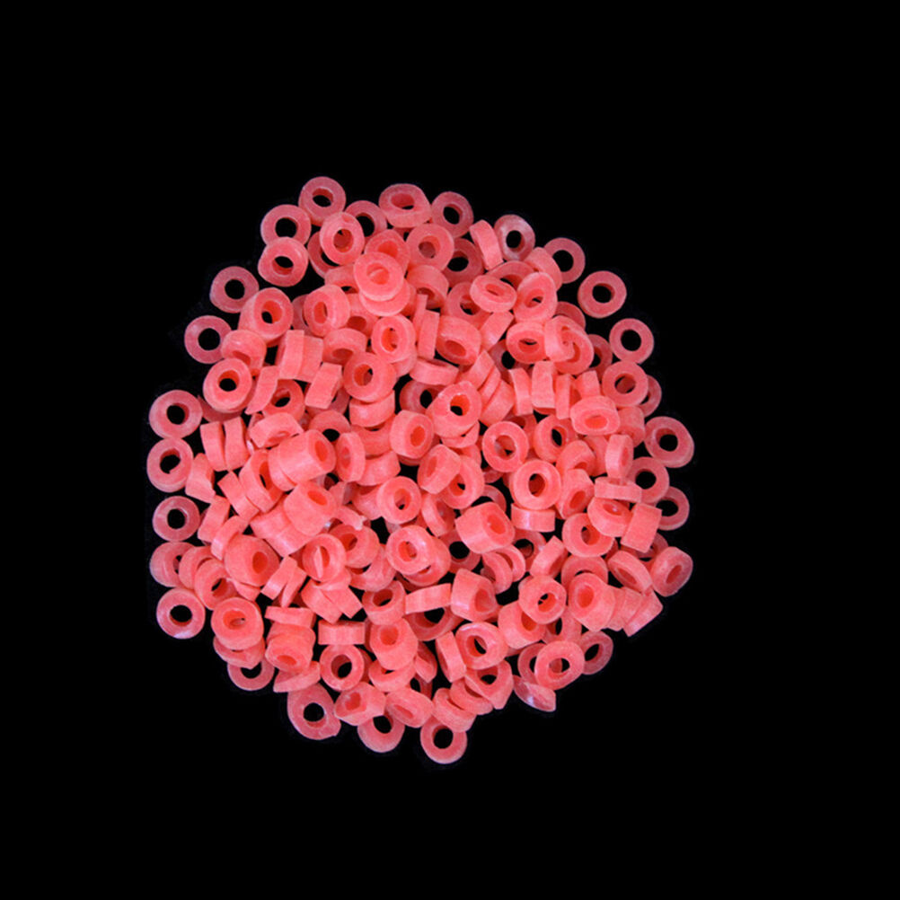 2500x Rubber Bait Bands for 3mm to 10mm Bloodworm Baits Fishing Elastic Band Lt